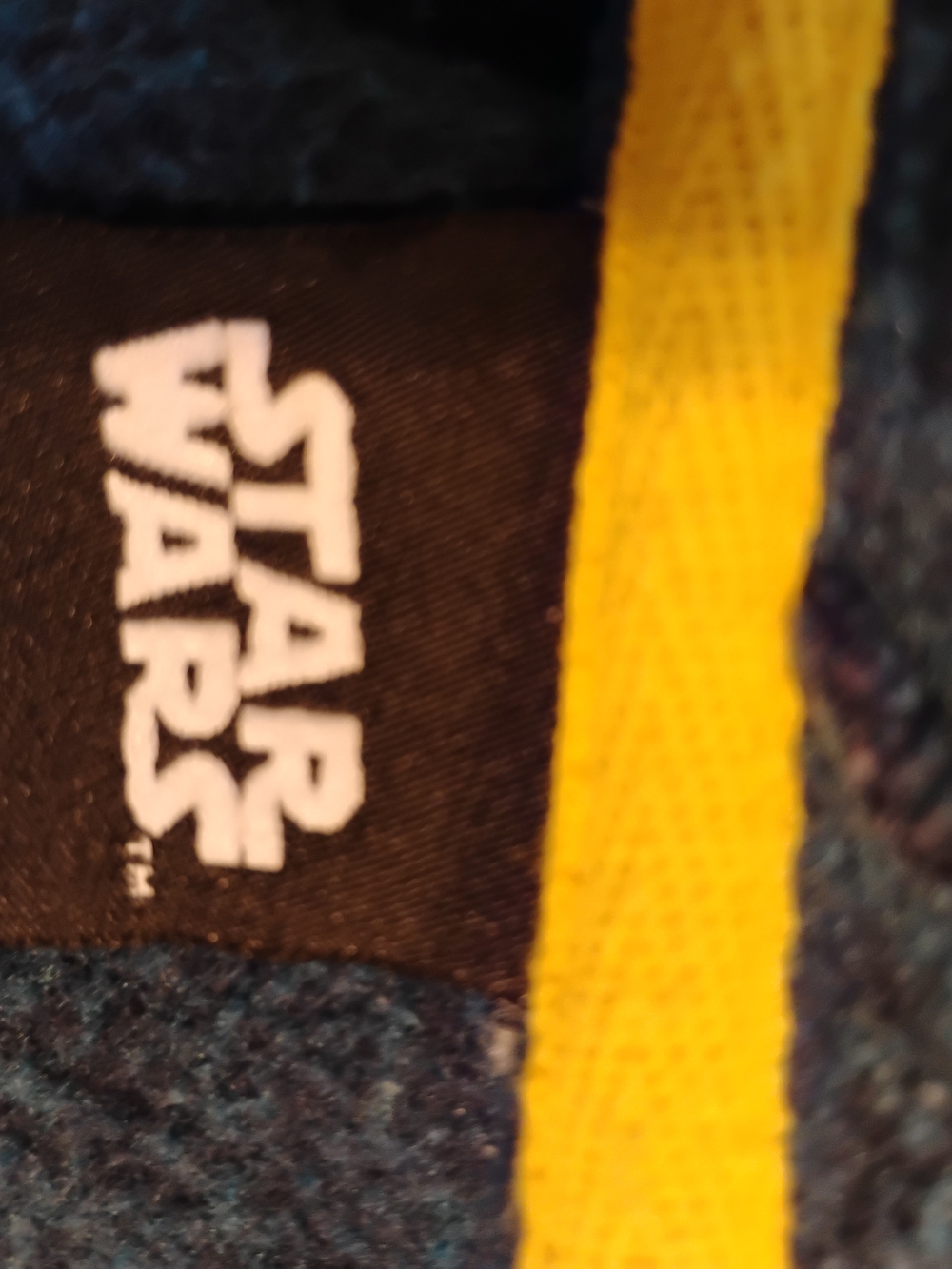 Star Wars Navy And Retro Colored Zip Up Hooded Sweatshirt - Picture 5 of 5
